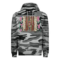 Slate Camo easter leopard cowhide bunny brush stroke Premium Hoodie - Artiststas
