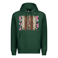 Sports Green easter leopard cowhide bunny brush stroke Premium Hoodie - Artiststas