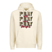 Tofu pray on it pray over it pray through it Premium Hoodie - AdoDesignShop