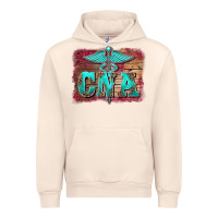 Sandshell western nurse certified nurse  assistant medilcal symbol  background Urban Hoodie - BarkalooDesign