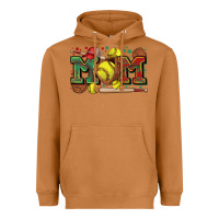 Meerkat mom softball Heavyweight Hoodie - Zillion Design Studio