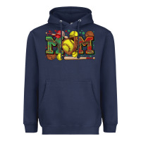 Navy mom softball Heavyweight Hoodie - Zillion Design Studio