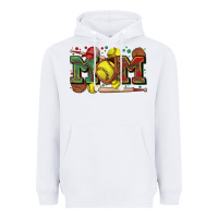 White mom softball Heavyweight Hoodie - Zillion Design Studio