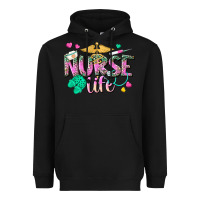 Black nurse life Heavyweight Hoodie - texasbilliewilder