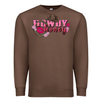 Chestnut howdy honey valentine's day Premium Sweatshirt - FaDigitalArtStudio