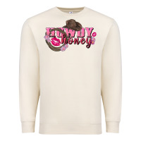 Sandshell howdy honey valentine's day Premium Sweatshirt - FaDigitalArtStudio