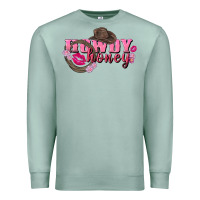 Seafoam howdy honey valentine's day Premium Sweatshirt - FaDigitalArtStudio