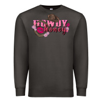 Smoke howdy honey valentine's day Premium Sweatshirt - FaDigitalArtStudio