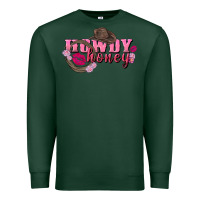 Sports Green howdy honey valentine's day Premium Sweatshirt - FaDigitalArtStudio