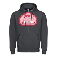 Smoke cupid's brewing company Zipper Hoodie - MaliasSmallBusiness