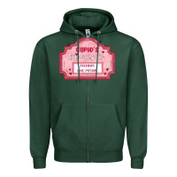 Sports Green cupid's brewing company Zipper Hoodie - MaliasSmallBusiness