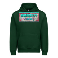 Forest Green western emergency nurse license plate template Urban Hoodie - BarkalooDesign