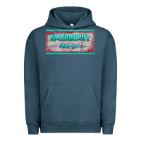 Pigment Midnight Navy western emergency nurse license plate template Urban Hoodie - BarkalooDesign