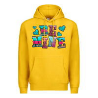 Lemon be mine western valentine's day no background Premium Hoodie - AdoDesignShop