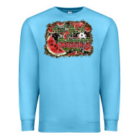 Ocean Blue hot girl summer Premium Sweatshirt - SublimationCraftShop