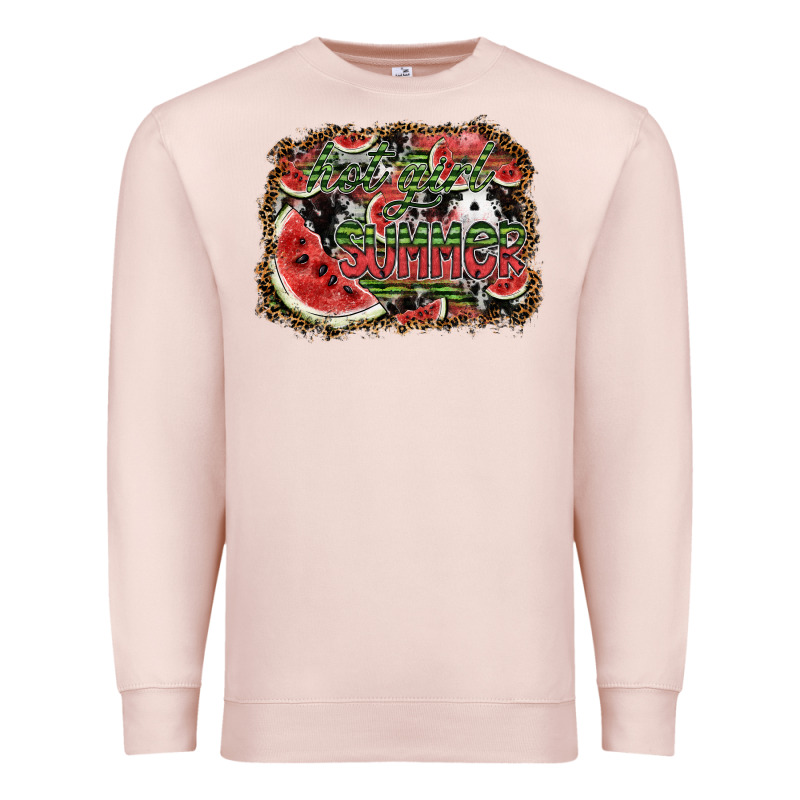 Hot Girl Summer Premium Sweatshirt by SublimationCraftShop | Teevron