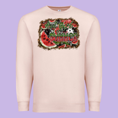 Hot Girl Summer Premium Sweatshirt Designed By Sublimationcraftshop