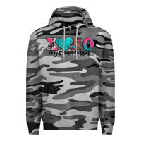 Slate Camo xoxo hugs and kisses valentines day Premium Hoodie - AdoDesignShop