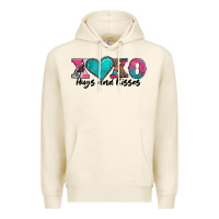 Tofu xoxo hugs and kisses valentines day Premium Hoodie - AdoDesignShop