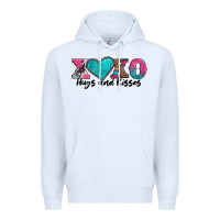 Xoxo Hugs And Kisses Valentines Day Premium Hoodie | Teevron