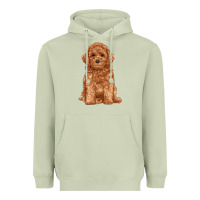 Matcha toy poodle Heavyweight Hoodie - RanaPortraitStore