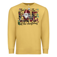 Antique Gold for the love of the christmas Premium Sweatshirt - CowhideDigitalArt