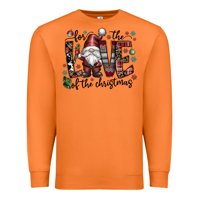 For The Love Of The Christmas Premium Sweatshirt by CowhideDigitalArt | Teevron