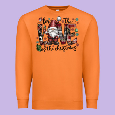 For The Love Of The Christmas Premium Sweatshirt Designed By Cowhidedigitalart