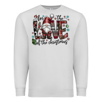 Dove Grey for the love of the christmas Premium Sweatshirt - CowhideDigitalArt