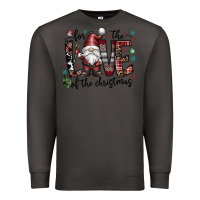 Smoke for the love of the christmas Premium Sweatshirt - CowhideDigitalArt