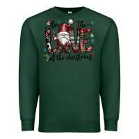 Sports Green for the love of the christmas Premium Sweatshirt - CowhideDigitalArt