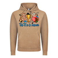 Vintage Coffee tis the season hockey and Christmas Vintage Hoodie - AdoDesignShop
