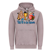 Vintage Zinc tis the season hockey and Christmas Vintage Hoodie - AdoDesignShop