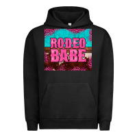Pigment Black rodeo babe cowhide leopard turquoise Urban Hoodie - BarkalooDesign