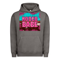 Pigment Tornado rodeo babe cowhide leopard turquoise Urban Hoodie - BarkalooDesign