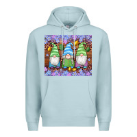 Blue Mist easter gnome egg tumbler Premium Hoodie - Artiststas
