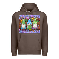 Coffee easter gnome egg tumbler Premium Hoodie - Artiststas