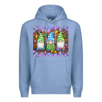 Colony Blue easter gnome egg tumbler Premium Hoodie - Artiststas