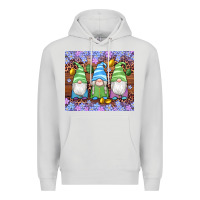 Dove Grey easter gnome egg tumbler Premium Hoodie - Artiststas