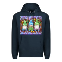 Navy easter gnome egg tumbler Premium Hoodie - Artiststas