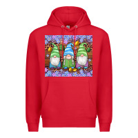 Red easter gnome egg tumbler Premium Hoodie - Artiststas