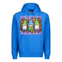 True Royal easter gnome egg tumbler Premium Hoodie - Artiststas