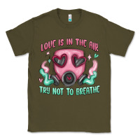 Army Green love is in the air Classic Tee - MaliasSmallBusiness