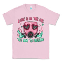 Bubblegum Pink love is in the air Classic Tee - MaliasSmallBusiness