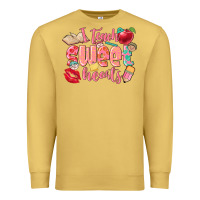 Antique Gold i teach sweet hearts valentine's day teacher Premium Sweatshirt - FaDigitalArtStudio