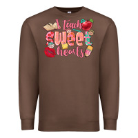 Chestnut i teach sweet hearts valentine's day teacher Premium Sweatshirt - FaDigitalArtStudio