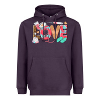 Plum nurse love Heavyweight Hoodie - texasbilliewilder