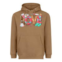 Toasted Coconut nurse love Heavyweight Hoodie - texasbilliewilder