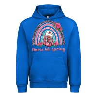 Cobalt nurse life spring rainbow Urban Hoodie - BarkalooDesign