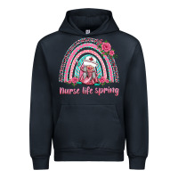 Navy nurse life spring rainbow Urban Hoodie - BarkalooDesign